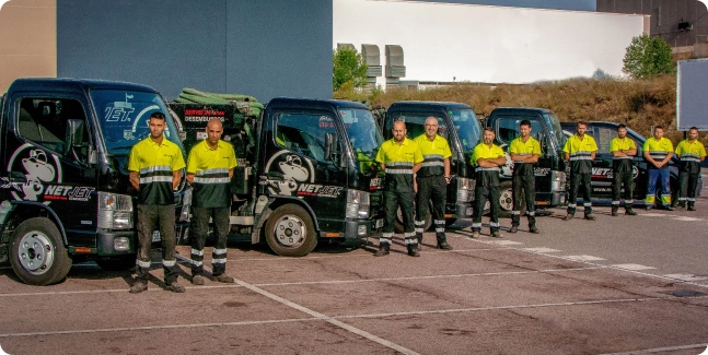 Netjet equip desembussos